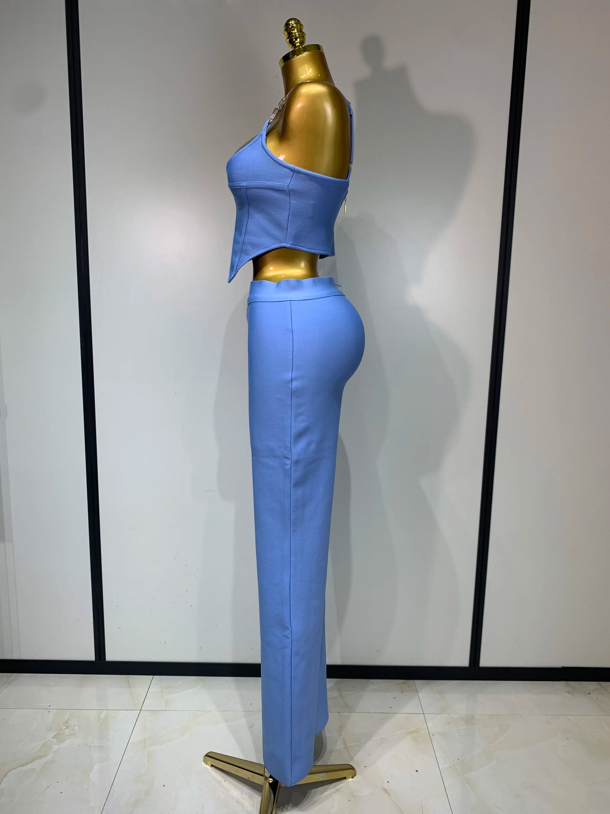 Azure Corset Flare Set
