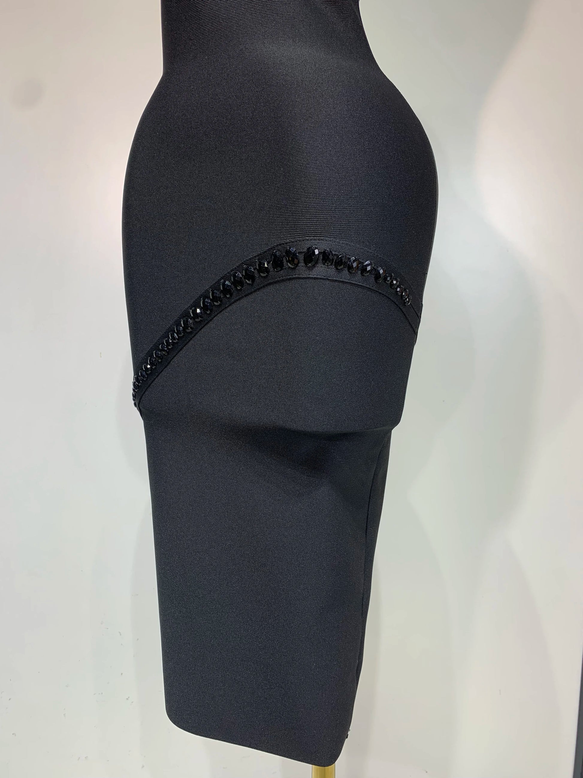 Midnight Allure Bandage Dress