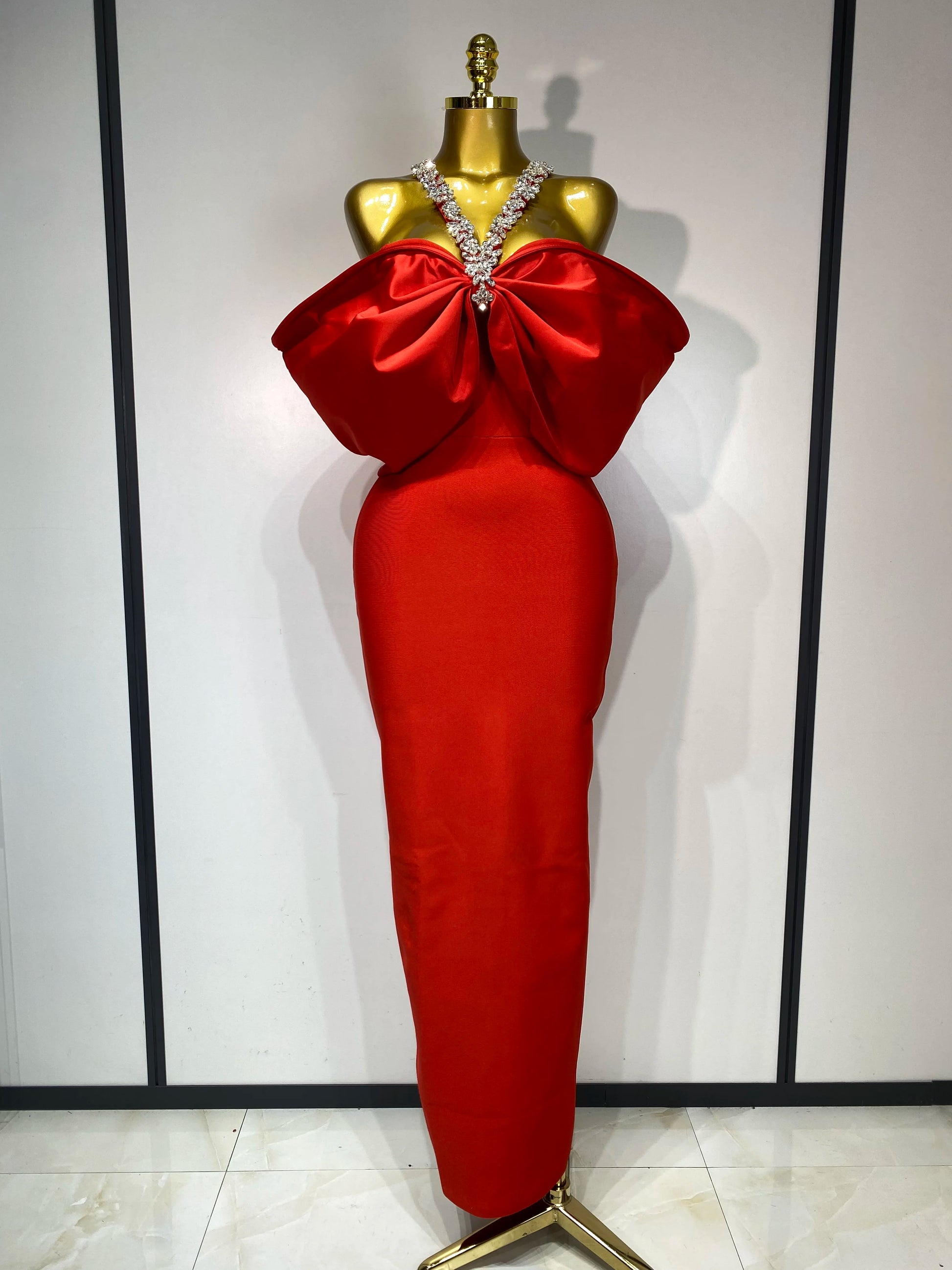Scarlet Empress Bow Gown