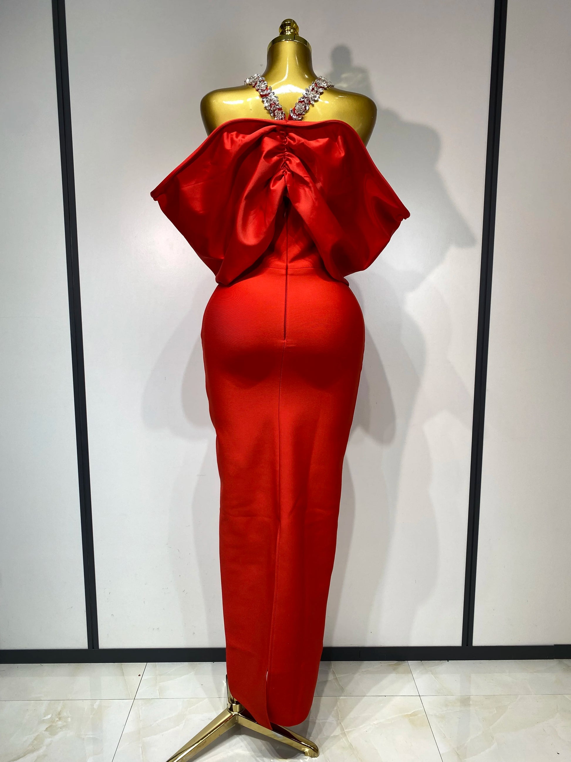 Scarlet Empress Bow Gown