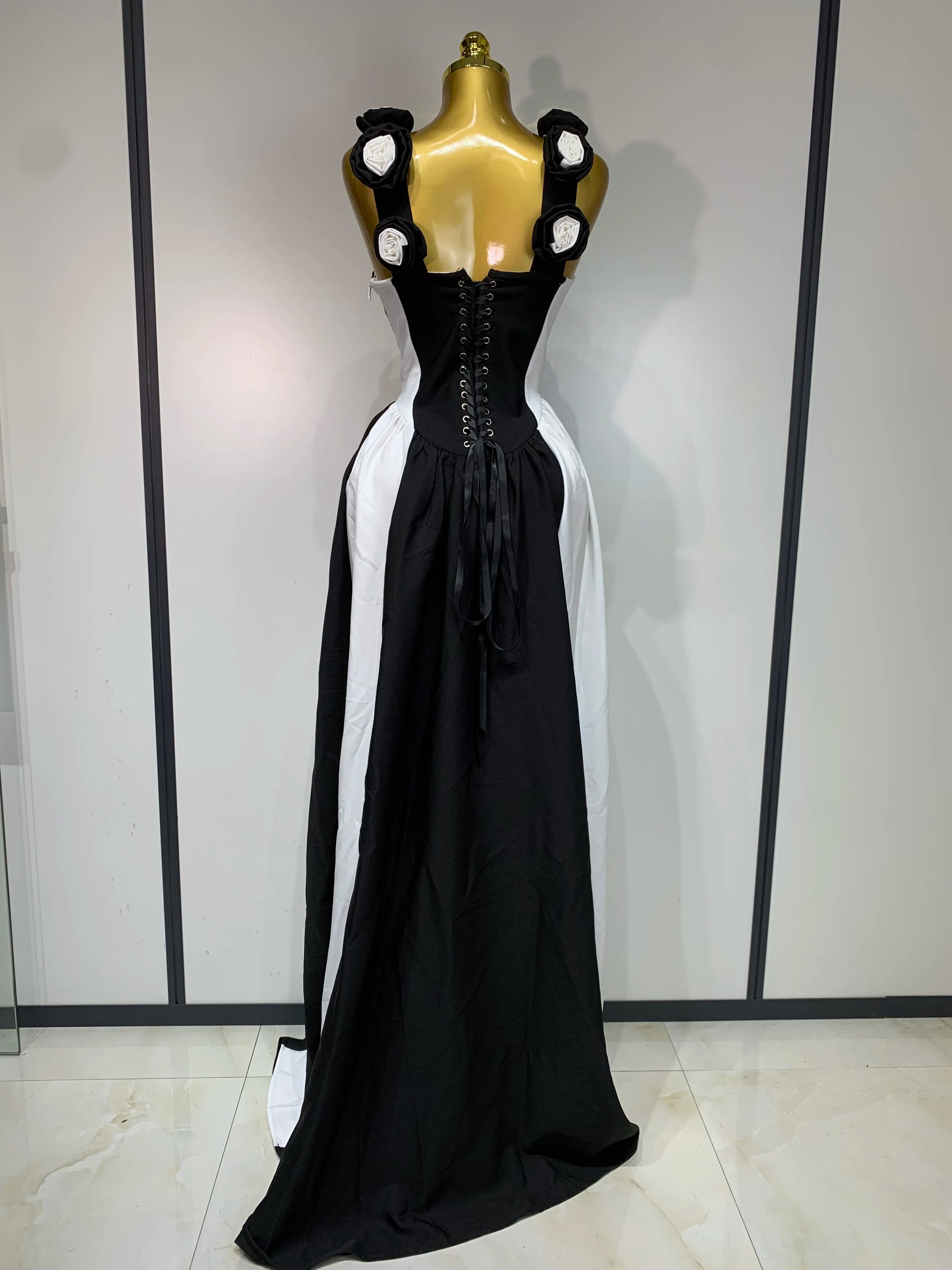 Sexy High fork Sleeveless Bandage Dress