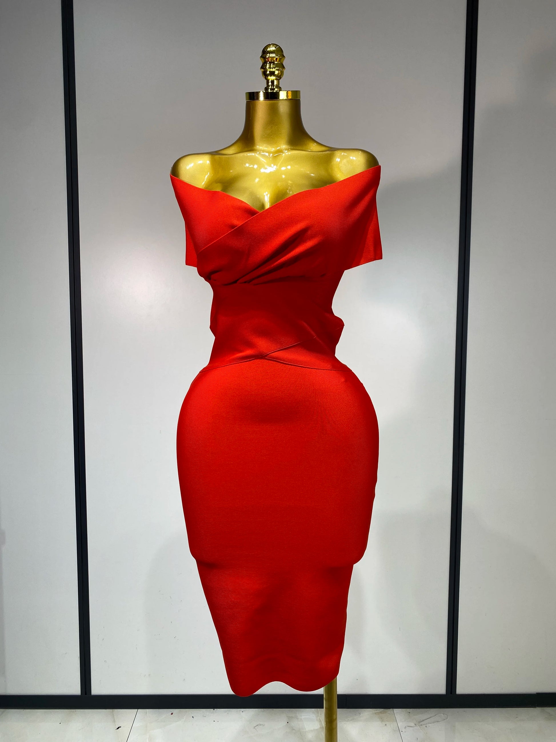 Celeste Bandage Midi Dress
