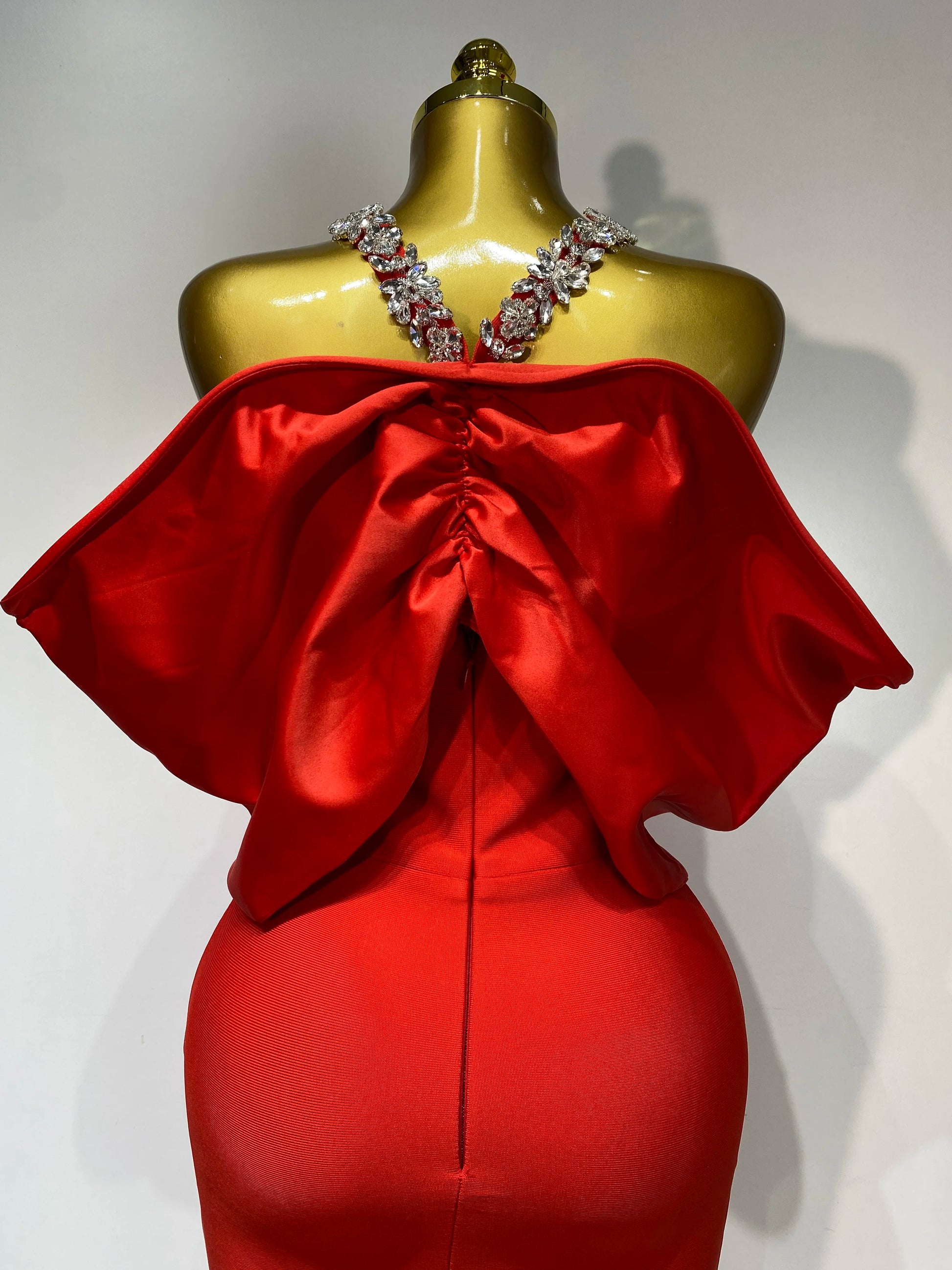 Scarlet Empress Bow Gown
