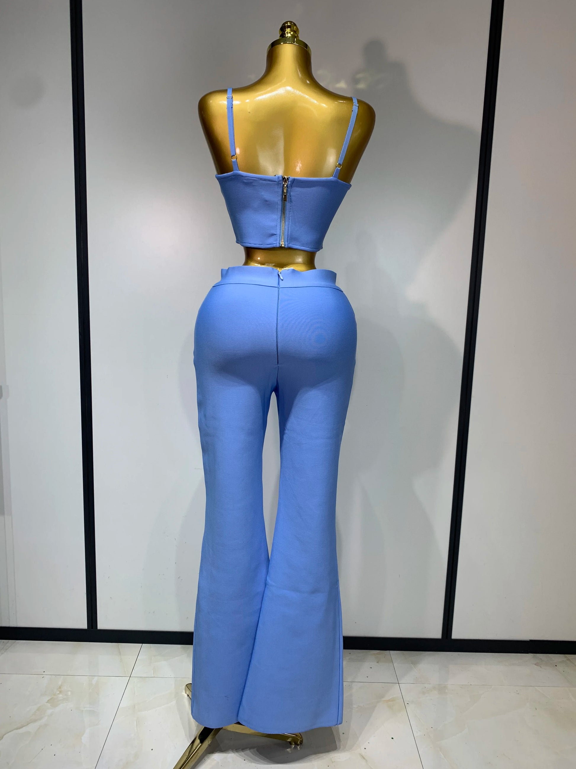 Azure Corset Flare Set