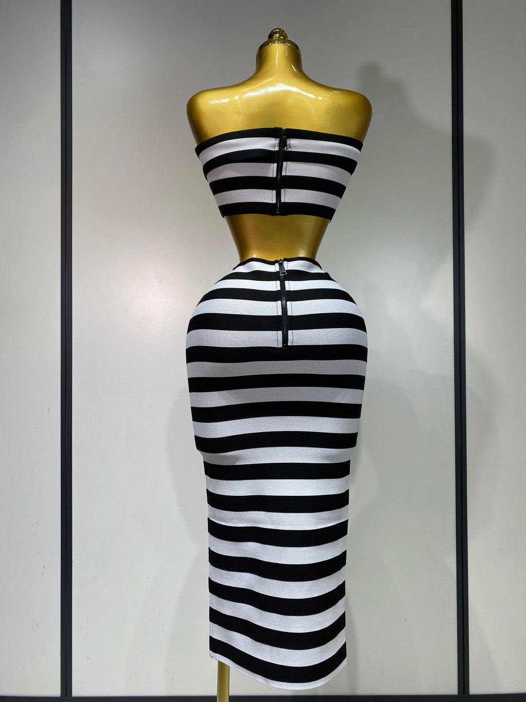 Riviera Stripe Button Set