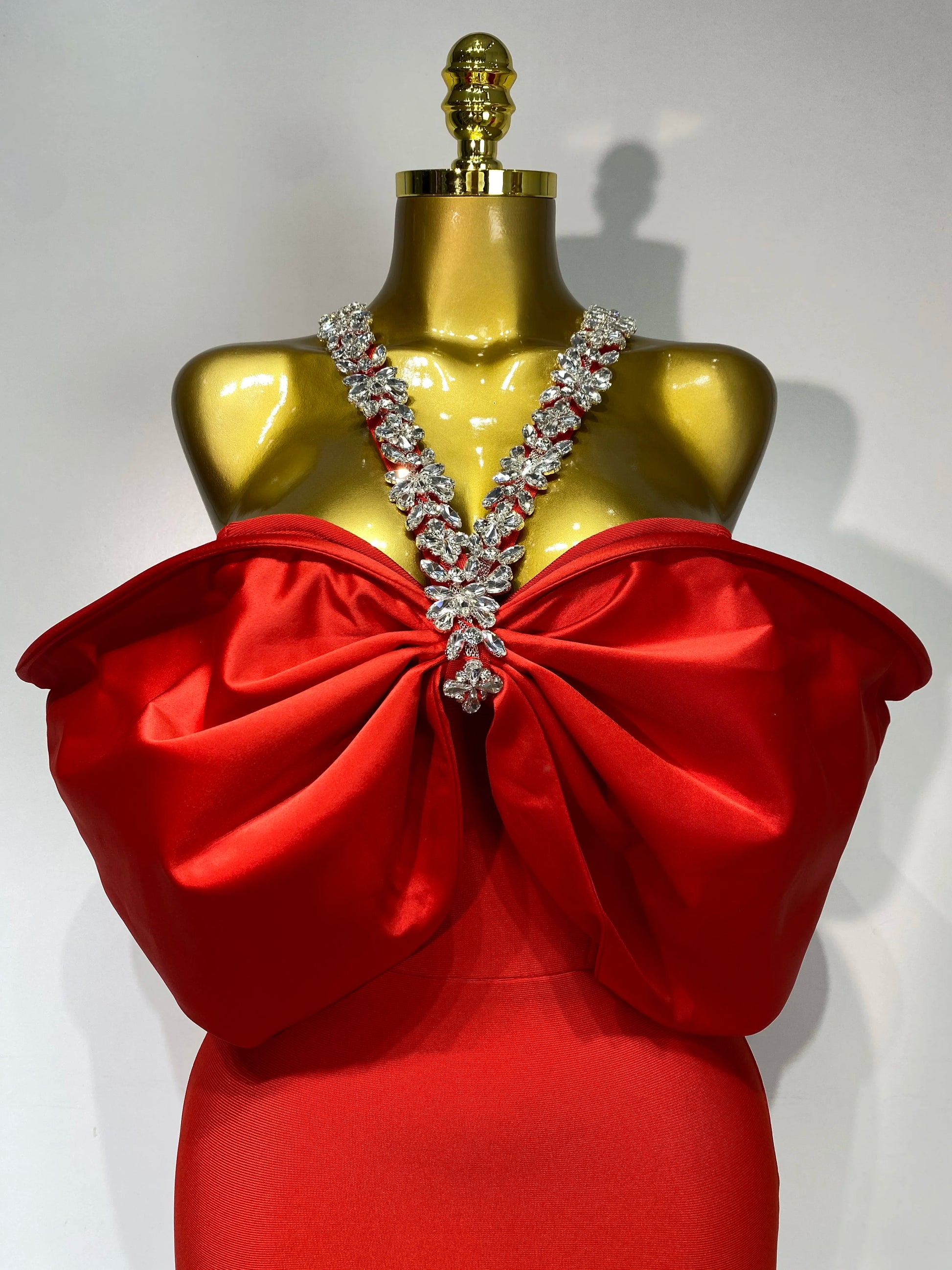 Scarlet Empress Bow Gown