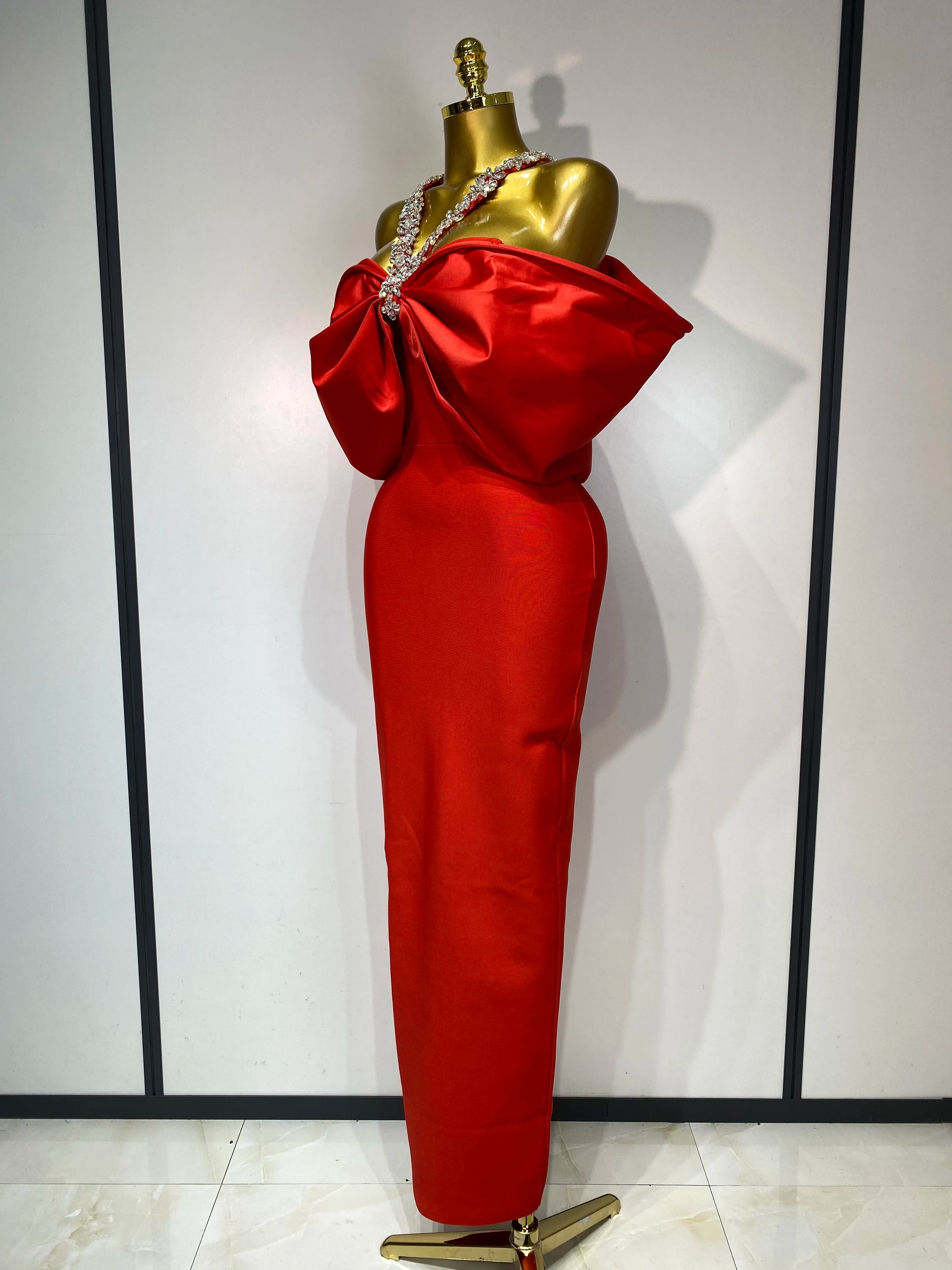 Scarlet Empress Bow Gown