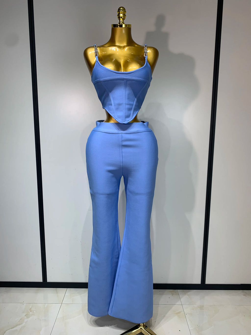Azure Corset Flare Set