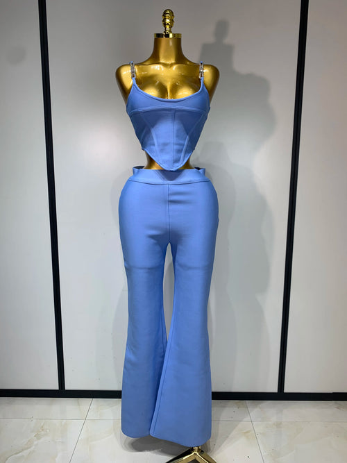 Azure Corset Flare Set